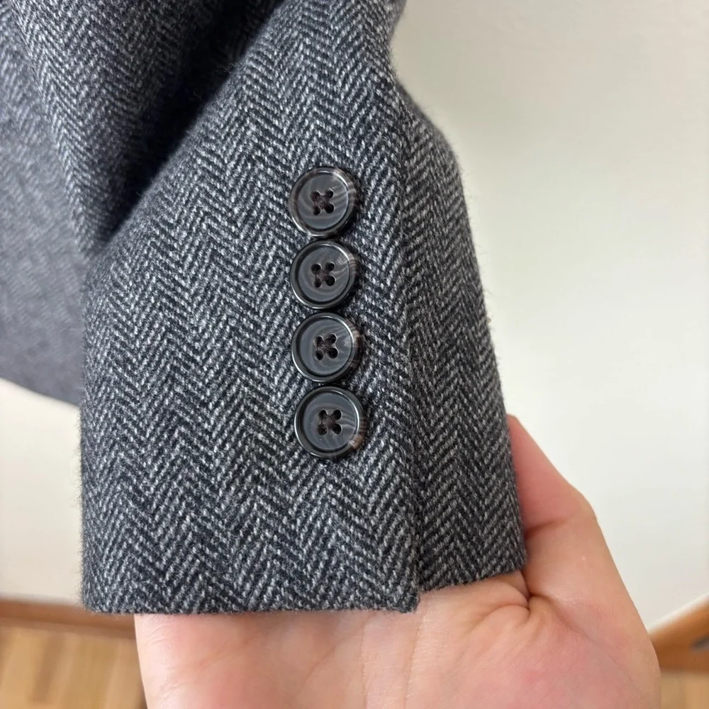 Lauren Ralph Lauren 2 Button 100% Wool Blazer Multicolored Men’s Size 42R